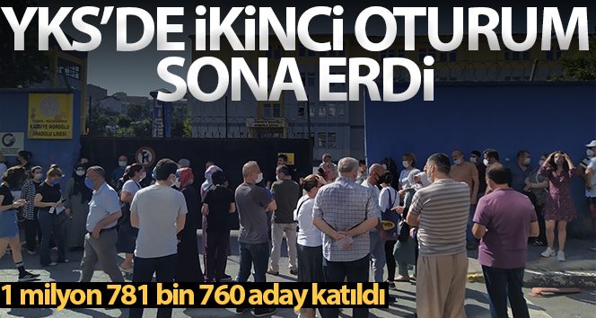 YKS sona erdi, öğrenciler sınavın zorluğundan yakındı
