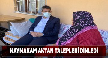 Şarkışla Kaymakamı ilçeye bağlı 11 köyü ziyaret etti