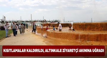 Vatandaşlar hafta sonunda Altınkale’ye akın etti