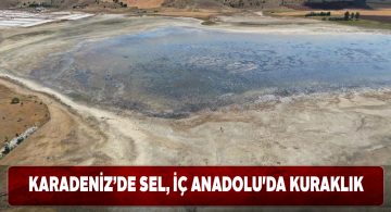 Bingöl gölü kuraklıktan dolayı kısmen kurudu