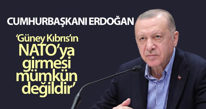 Cumhurbaşkanı Erdoğan: ‘Biz olumlu cevap vermediğimiz sürece Güney Kıbrıs NATO’ya giremez’