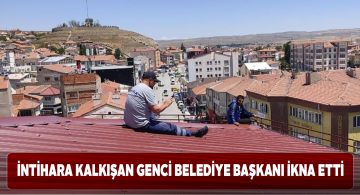 Şarkışla Belediye Başkanı gencin hayatını kurtardı