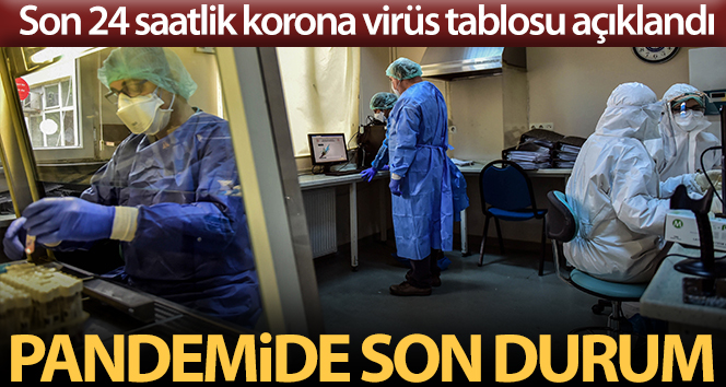 Sağlık Bakanlığı, Türkiye’nin son 24 saatlik korona virüs tablosunu açıkladı