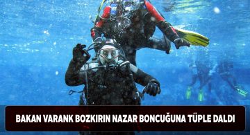 Sanayi ve Teknoloji Bakanı’ndan Gökpınar’da tüplü dalış