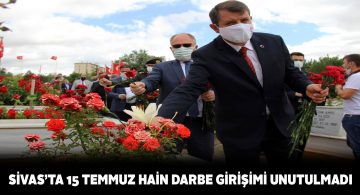 15 Temmuz’un yıldönümünde şehitler unutulmadı