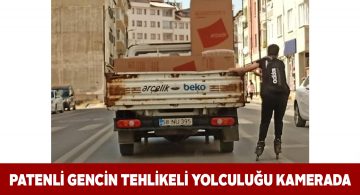 Sivas’taki tehlikeli yolculuk kameralara yansıdı