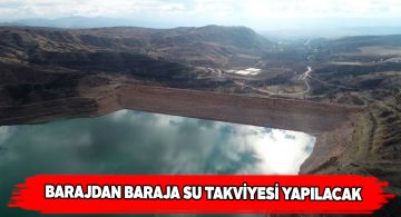 Susuz kalan 4 Eylül Barajı’na takviye geldi