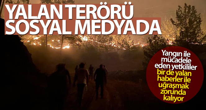 Yalan terörü sosyal medyada