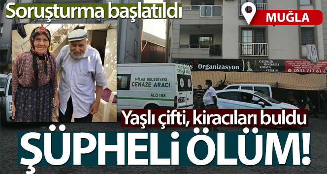 Yaşlı çift evlerinde ölü olarak bulundu