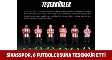 Kırmızı-beyazlılar altı oyuncusu ile yollarını ayırdı