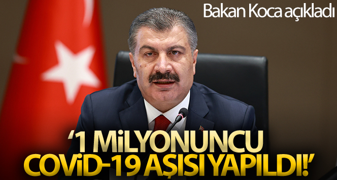 Bakan Koca’dan aşı mesajı