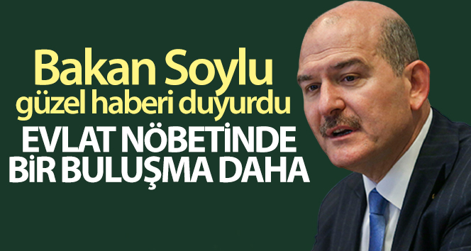Bakan Soylu: ‘Şırnak’ta evlat nöbetindeki aile evladına kavuşuyor’