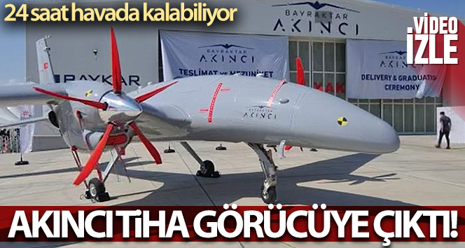 Bayraktar Akıncı TİHA’lar sergilendi
