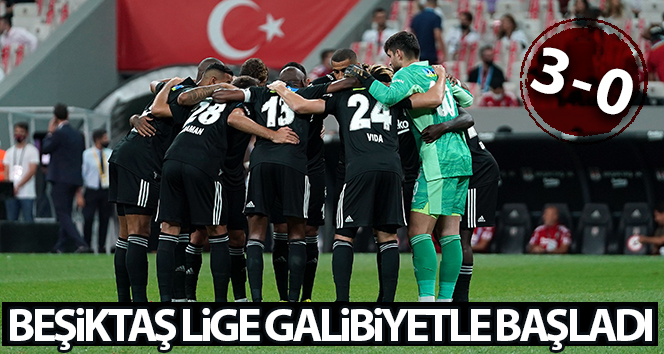 Beşiktaş lige galibiyetle başladı