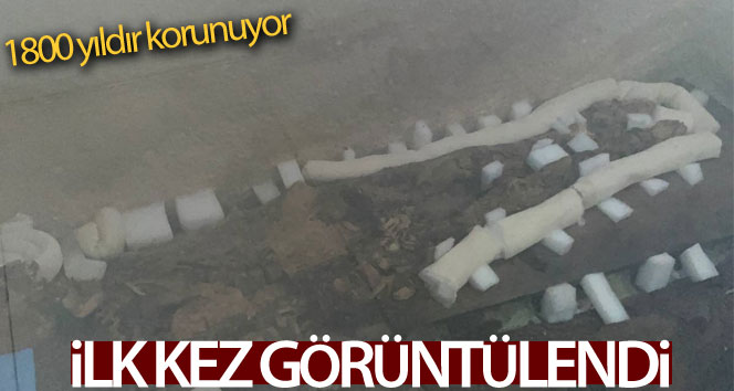 Bursa’da lahit içerisindeki mumyalanmış anne ve kız ilk defa görüntülendi