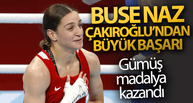 Buse Naz Çakıroğlu’ndan gümüş madalya!