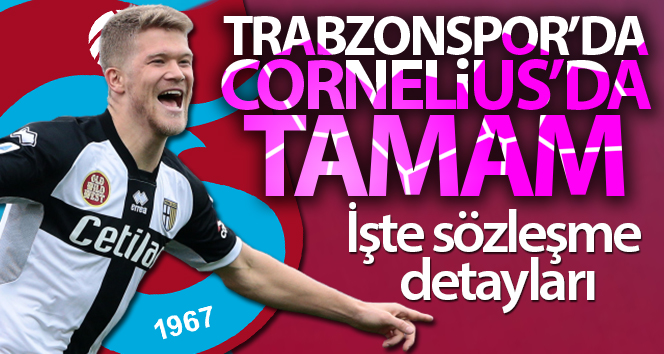 Cornelius resmen Trabzonspor’da
