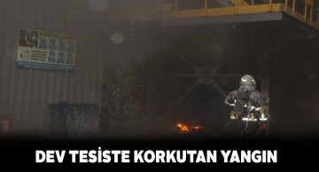 Türkiye’nin en büyük çimento fabrikasında yangın
