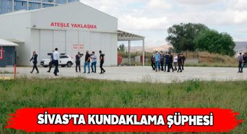 Helikopter pisti yakınlarında yangın çıkarmaya çalıştılar