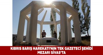 Kıbrıs şehidi Gazeteci Adem Yavuz mezarı başında anıldı