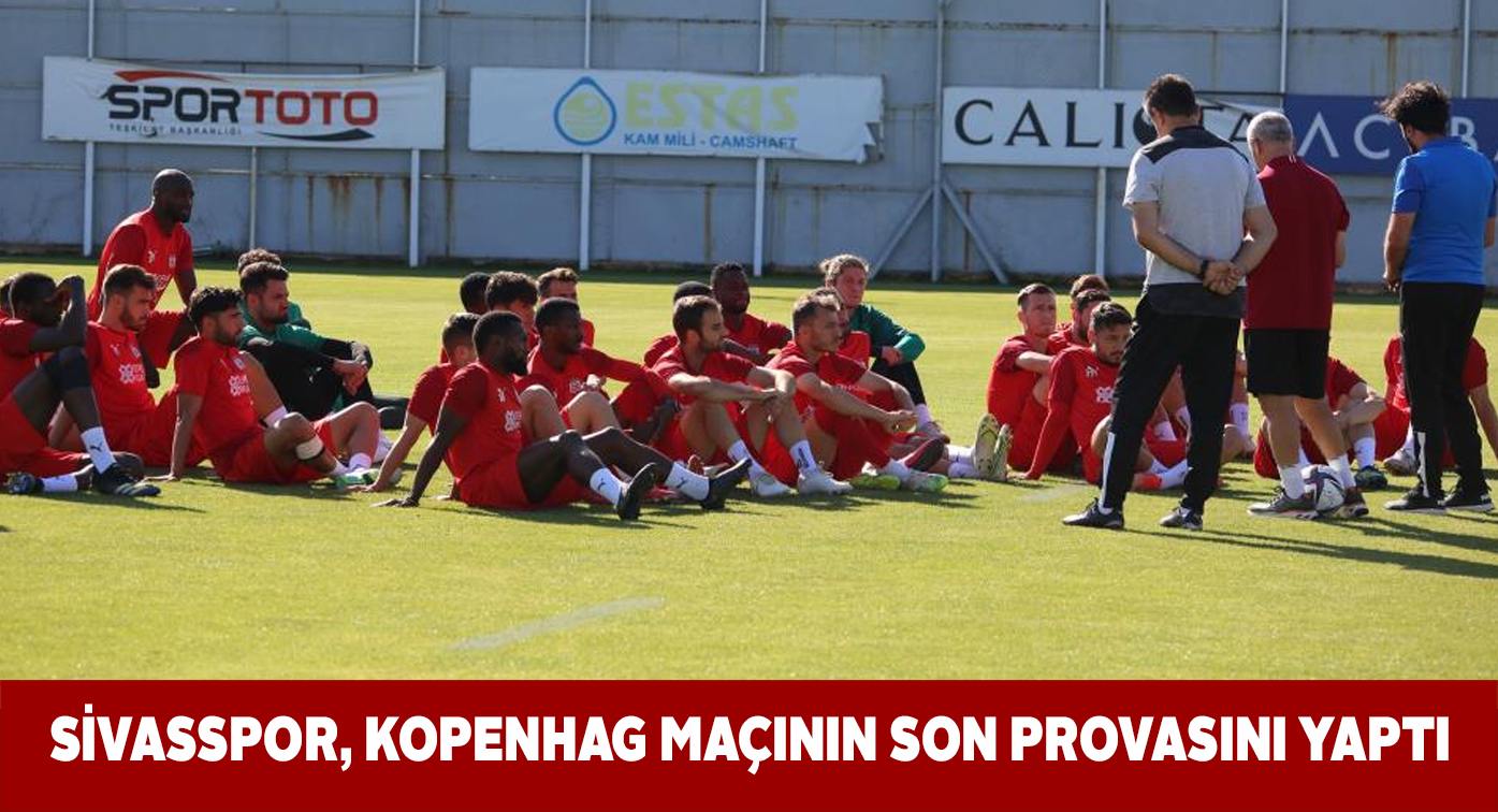 Kırmızı-beyazlılar Kopenhag mücadelesi için taktik çalıştı
