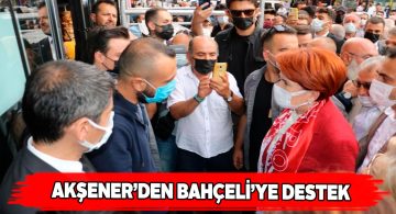 Meral Akşener’den Sivas’ta esnaf ziyareti