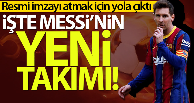 Messi, PSG için yola çıktı