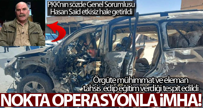 PKK’nın sözde Genel Sorumlusu Hasan Said Hasan MİT’in nokta operasyonuyla etkisiz hale getirildi