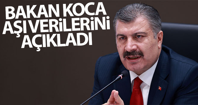 Sağlık Bakanı Koca: "İlk doz aşısını henüz yaptırmayanların sayısı 19 milyon 70 bin 186’a indi"