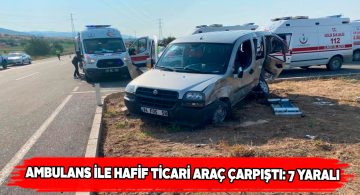 Suşehri’nde meydana gelen kazada 7 yaralı