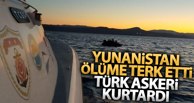 Yunanistan’ın ölüme ter ettiği düzensiz göçmenleri Türk askeri kurtardı
