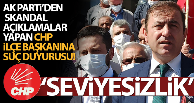 AK Parti Etimesgut İlçe Başkanlığından Cemal Emir hakkında suç duyurusu
