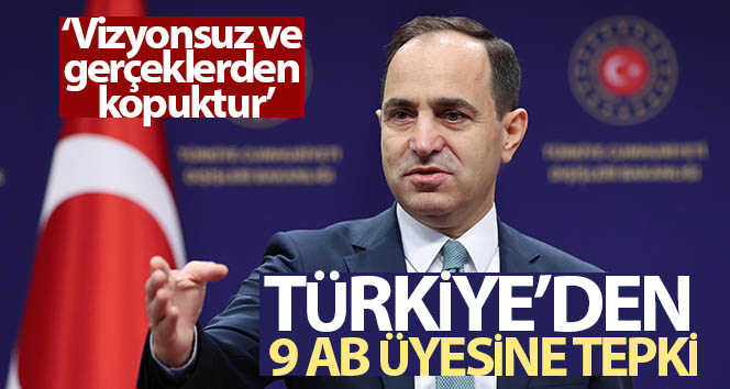 Dışişleri Bakanlığı Sözcüsü Tanju Bilgiç: Atina’daki atılan imzalar vizyonsuzdur