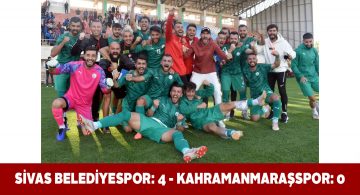 Sivas Belediyespor evinde farklı kazandı