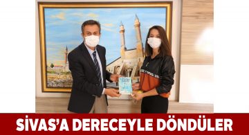 Sivas’ın genç havacıları Manisa’dan ödüllerle döndü