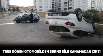 Sivas merkezdeki trafik kazasında 1 sürücü hafif yaralandı