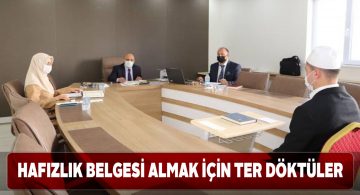 Sivas’ta ‘Hafızlık Tespit Sınavı’ gerçekleştirildi