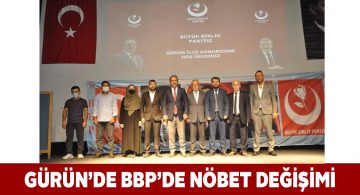 Büyük Birlik Partisi İlçe Başkanlığı’nda nöbet değişimi yaşandı