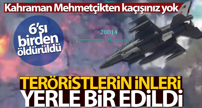 Pençe Şimşek operasyon bölgesinde 6 PKK’lı terörist daha etkisiz