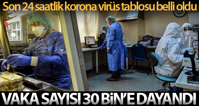 Sağlık Bakanlığı, Türkiye’nin son 24 saatlik korona virüs tablosunu açıkladı
