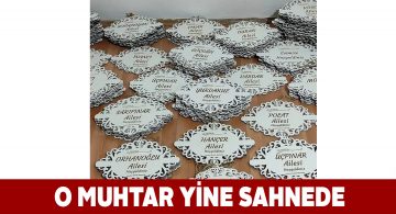 Sivaslı muhtar hizmetleriyle beğeni topluyor