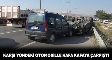 Sivas’ta gerçekleşen trafik kazasında 2 hafif yaralı