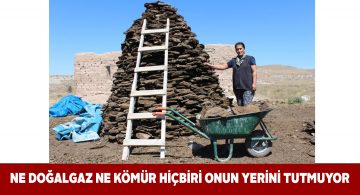 Sivas’ta kış aylarının vazgeçilmez ısı kaynağı: Tezek