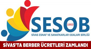 Sivas’ta saç kesim fiyatı 40 lira oldu