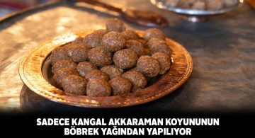 Meşhur Tonus köftesi Sivas düğünlerinin vazgeçilmezi