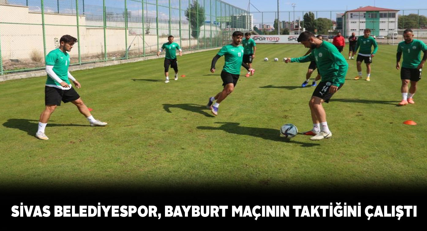 Yeşil-beyazlılar Bayburt maçının hazırlıklarını tamamladı