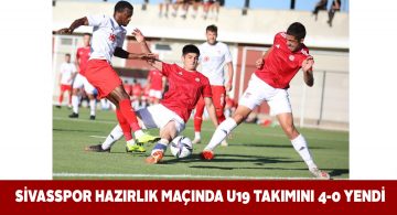 Yiğidolar 19 yaş altı takımına karşı 4-0 galip geldi