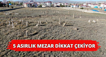 Sivas Altınyayla’da 500 Yıllık Mezarlık Dikkat Çekiyor!