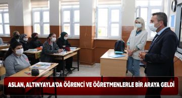 İl Milli Eğitim Müdürü Aslan okul ziyaretlerine devam ediyor