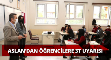 İl Milli Eğitim Müdüründen Öğrencilere Tavsiye